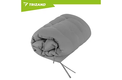 Składane leżaki ogrodowe 192 × 68 × 28 cm – Szare