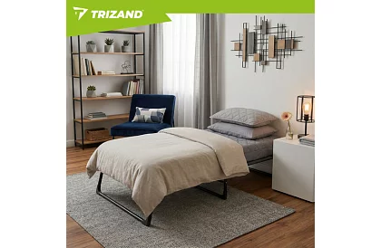 Składane leżaki ogrodowe 192 × 68 × 28 cm – Szare