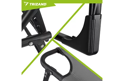 Składane leżaki ogrodowe 192 × 68 × 28 cm – Szare