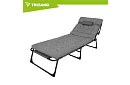Składane leżaki ogrodowe 192 × 68 × 28 cm – Szare