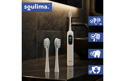 2 wymienne głowice do elektrycznej szczoteczki do zębów X800 – białe