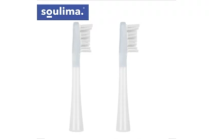2 wymienne głowice do elektrycznej szczoteczki do zębów X800 – białe