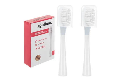 2 wymienne głowice do elektrycznej szczoteczki do zębów X800 – białe