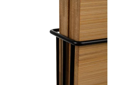 Zestaw 4 bambusowych desek do krojenia i serwowania + stojak