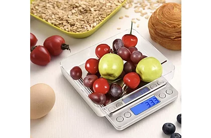 Dokładna elektroniczna waga kuchenna LCD 500 g / 0,01 g