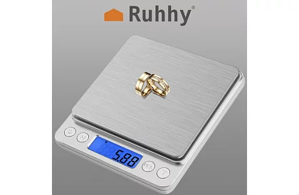 Dokładna elektroniczna waga kuchenna LCD 500 g / 0,01 g