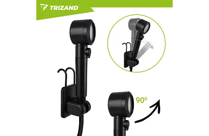 Przenośna prysznic kempingowy z LCD i pompą 8000 mAh – ładowalna