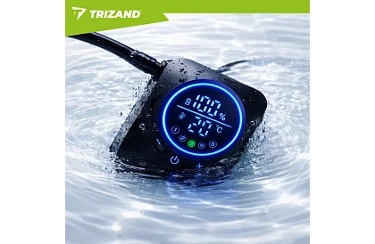 Przenośna prysznic kempingowy z LCD i pompą 8000 mAh – ładowalna