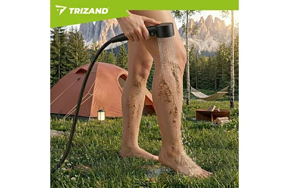 Przenośna prysznic kempingowy z LCD i pompą 8000 mAh – ładowalna