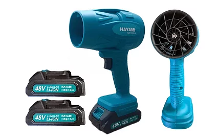 Ręczny dmuchawa akumulatorowa + 2 baterie – HAYAMI HA-1033