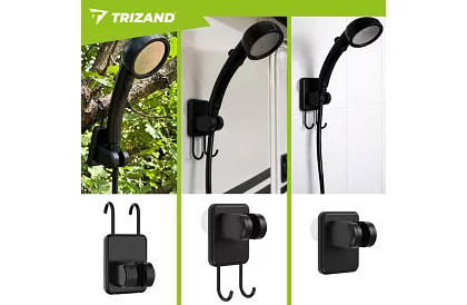 Przenośna prysznic kempingowy z LCD i pompą 6000 mAh – ładowalna