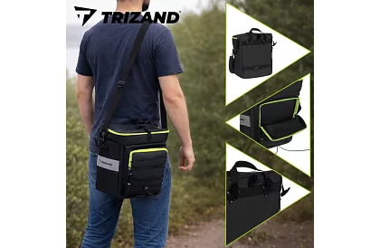 Torba rowerowa, plecak 3w1 – na bagażnik rowerowy - 65 l