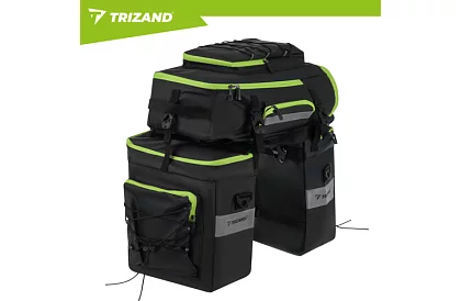 Torba rowerowa, plecak 3w1 – na bagażnik rowerowy - 65 l