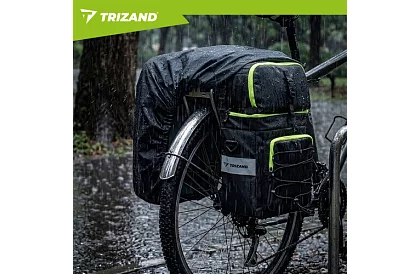 Torba rowerowa, plecak 3w1 – na bagażnik rowerowy - 65 l