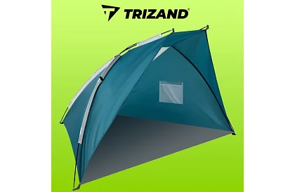 Plażowy namiot niebiesko-szary 220 × 120 × 120 cm