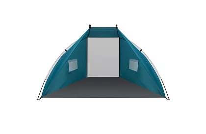 Plażowy namiot niebiesko-szary 220 × 120 × 120 cm