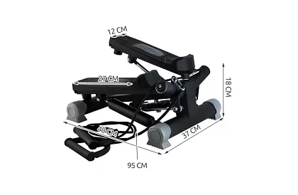 Nachylny Stepper z LCD i uchwytami