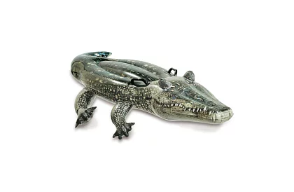 Materac dmuchany krokodyl 170 x 86 cm – I57551