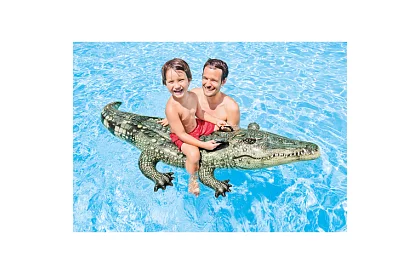 Materac dmuchany krokodyl 170 x 86 cm – I57551