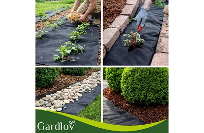 UV agrotextylia przeciw chwastom 1,6x20 m, 50 g/m2, czarna