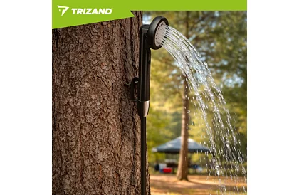 Prysznic kempingowy z pompą 2200 mAh – ładowalny