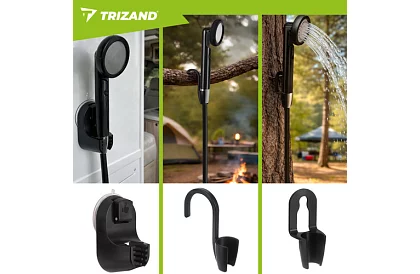 Prysznic kempingowy z pompą 2200 mAh – ładowalny