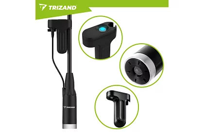 Prysznic kempingowy z pompą 2200 mAh – ładowalny