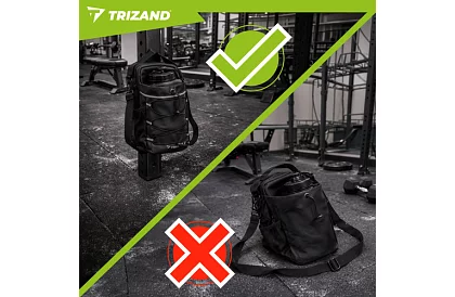 Torba sportowa magnetyczna do siłowni - organizer na butelkę i telefon