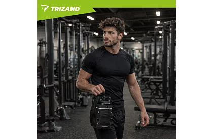 Torba sportowa magnetyczna do siłowni - organizer na butelkę i telefon