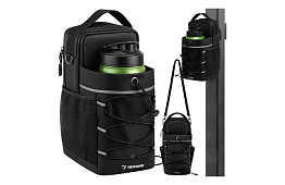 Torba sportowa magnetyczna do siłowni - organizer na butelkę i telefon