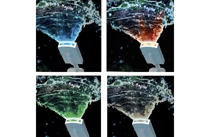 Fontanna basenowa, kolorowy LED strumień wody - Intex 28089