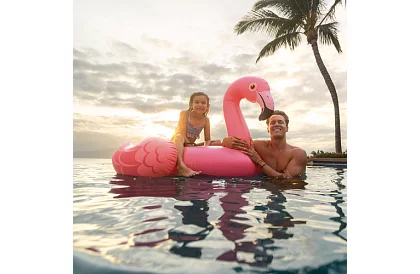 Materac dmuchany flaming 178 × 135 × 97 cm - I57558