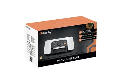 Zgrzewarka próżniowa do folii z nożem - 95 kPa, 125 W