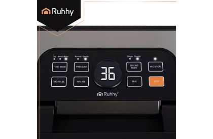 Zgrzewarka próżniowa do folii z nożem - 95 kPa, 125 W