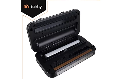 Zgrzewarka próżniowa do folii z nożem - 95 kPa, 125 W