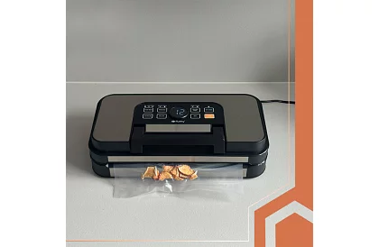 Zgrzewarka próżniowa do folii z nożem - 95 kPa, 125 W