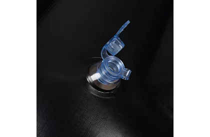 Fotel dmuchany z podnóżkiem - nośność 120 kg