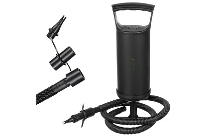 Fotel dmuchany z podnóżkiem - nośność 120 kg