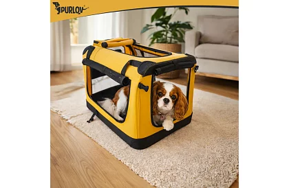 Składany transportowy worek dla zwierząt – 60 × 42 × 44 cm