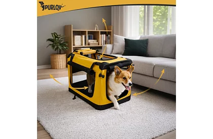 Składany transportowy worek dla zwierząt – 60 × 42 × 44 cm