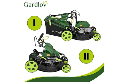Kosiarka spalinowa DriveX PRO z napędem 196 cm³, 3,4 kW, 51 cm, 60 l kosz