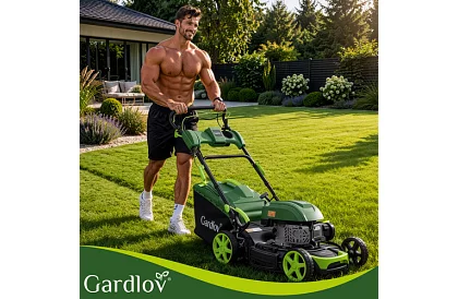 Kosiarka spalinowa DriveX PRO z napędem 196 cm³, 3,4 kW, 51 cm, 60 l kosz