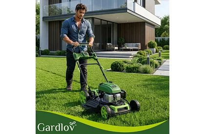 Kosiarka spalinowa DriveX PRO z napędem 196 cm³, 3,4 kW, 51 cm, 60 l kosz