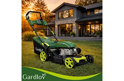 Kosiarka spalinowa DriveX PRO z napędem 196 cm³, 3,4 kW, 51 cm, 60 l kosz