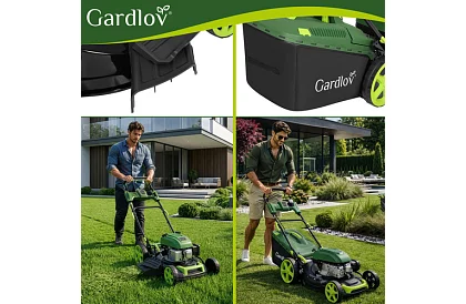 Kosiarka spalinowa DriveX PRO z napędem 196 cm³, 3,4 kW, 51 cm, 60 l kosz