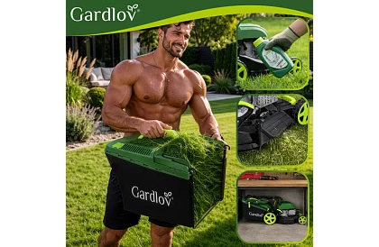 Kosiarka spalinowa DriveX PRO z napędem 196 cm³, 3,4 kW, 51 cm, 60 l kosz