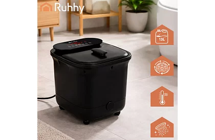 Urządzenie do masażu wodnego stóp z podgrzewaniem i hydromasażem – 550 W