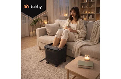 Urządzenie do masażu wodnego stóp z podgrzewaniem i hydromasażem – 550 W