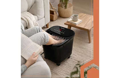 Urządzenie do masażu wodnego stóp z podgrzewaniem i hydromasażem – 550 W