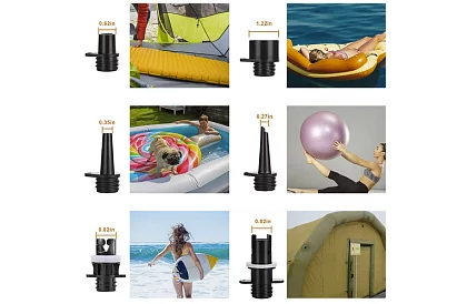 Elektryczna pompa do desek SUP, kajaków, łodzi – 20 PSI, 110 W